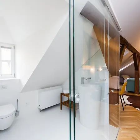 Three-bedroom Karmelitska Daire Prag